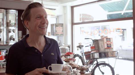 Daniel Schwaabe im Laden Chocolat Plus