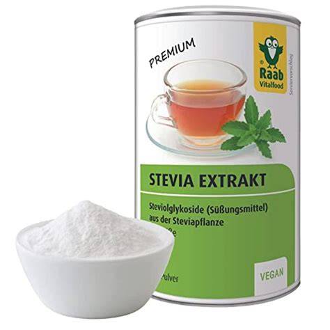 Darreichungsformen von Stevia: Pulver, Tabletten, Granulat, Flüssigkeit