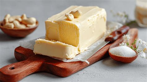 Darstellung Butter und Milchzuckerstruktur
