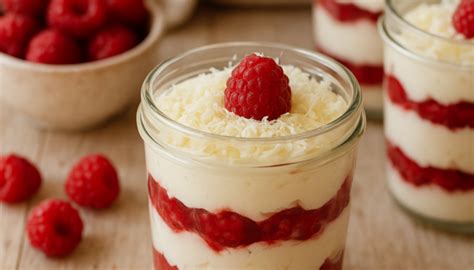 Das fertige Viennetta Himbeer Schichtdessert - Inspiration für deine Präsentation