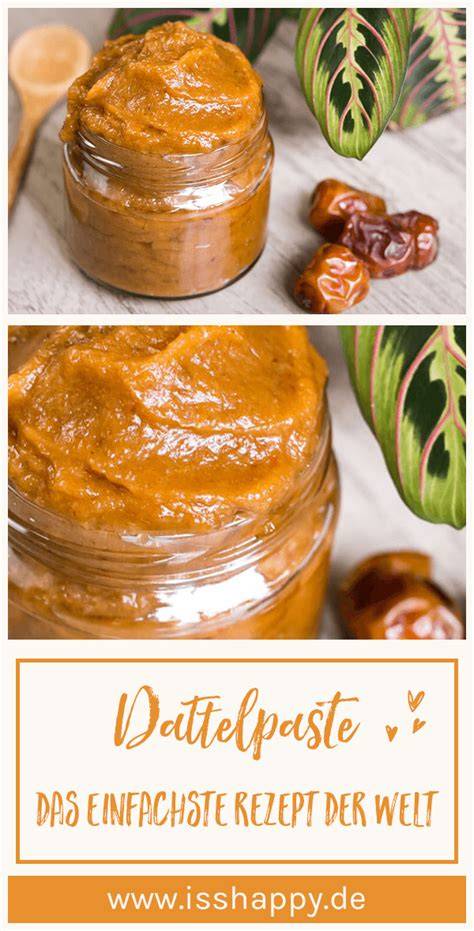 Dattelpaste selber machen - Schritt-für-Schritt