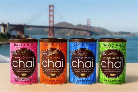 David Rio Chai Packungen und Zutaten
