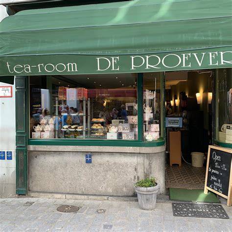 De Proeverie - Tea Room mit Kamin und Schokolademelk