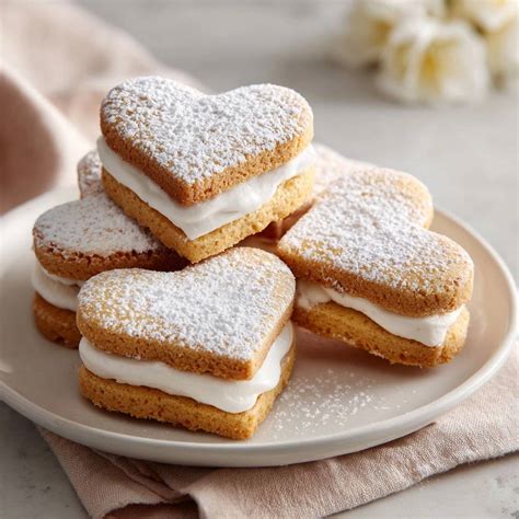 Dekorative Herzplätzchen mit Füllung und Zuckerguss