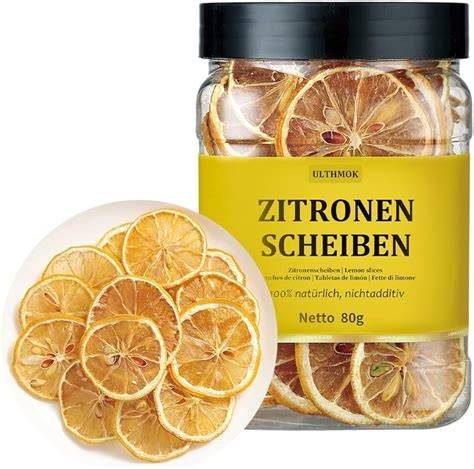 Dekorideen: Zitronenscheiben, Zestenstreifen, Melisse, Rosetten