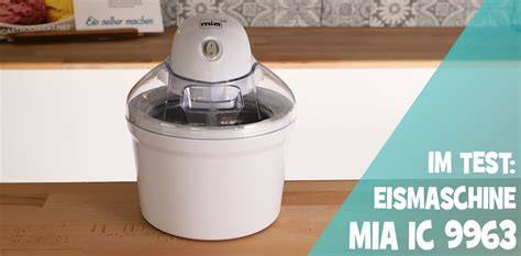 Design und Aufbau der Mia Eismaschine