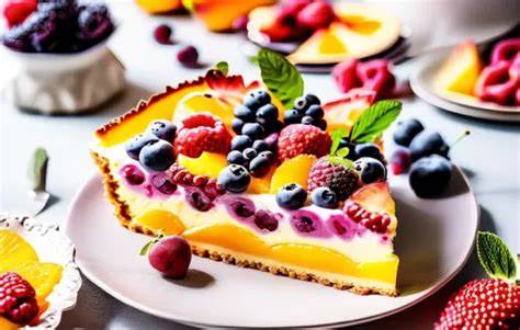 Dessert-Galerie nach Lachsgericht: fruchtige und leichte Optionen