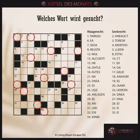 Dessert-Kreuzworträtsel mit Antworten