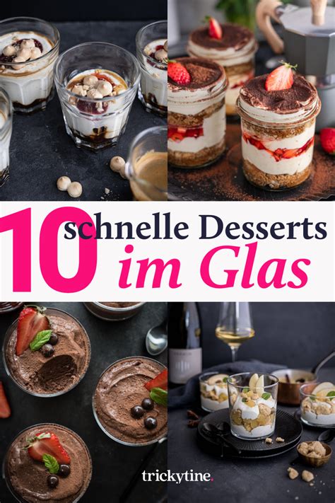Dessert-Schichten im Glas - Ideen für Feiern
