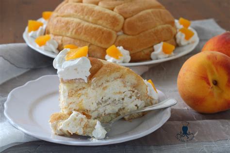 Dessertvielfalt mit eingelegten Pfirsichen - von Kompott bis Mousse
