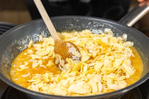 Detailansicht Mandel-Topping