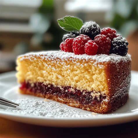 Detailaufnahme der Mandel-Karamell-Schicht auf dem Kuchen