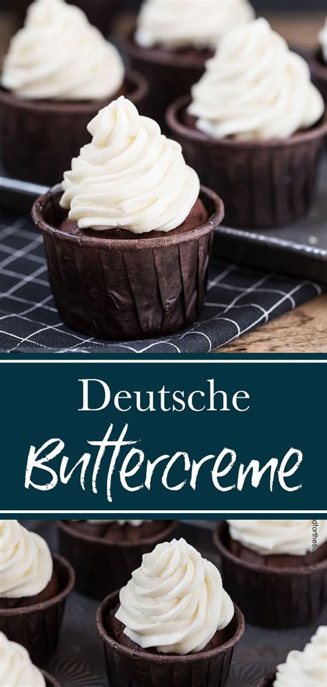 Deutsche Buttercreme hell und cremig