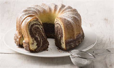 Diät und Kalorien Marmorkuchen