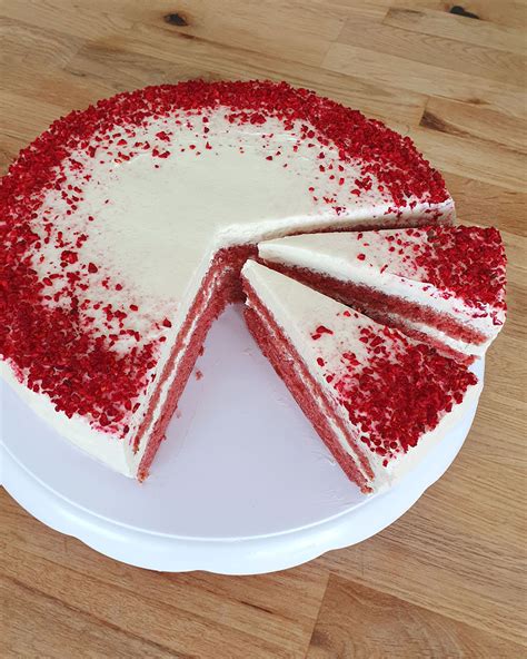 Diagramm: Aufbau der Red Velvet Torte