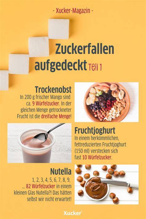Diagramm: Zuckerfallen im Alltag