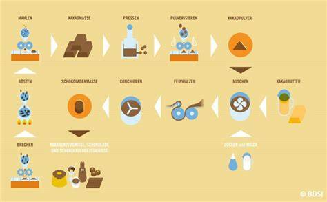 Diagramm Kristallstrukturen Kakaobutter
