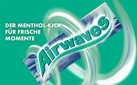 Diagramm Süßungsmittel in Airwaves Kaugummi