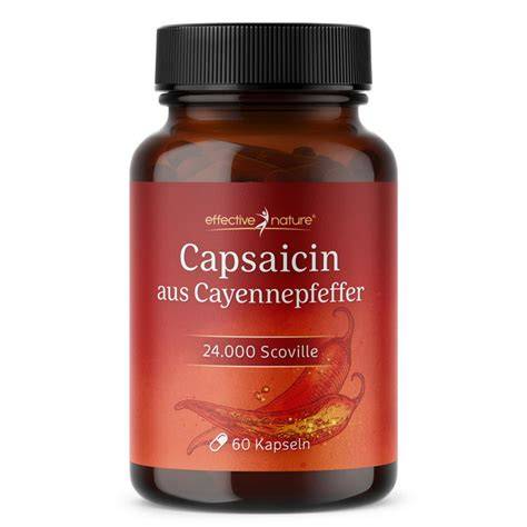 Diagramm Wirkung von Capsaicin und Flavanolen