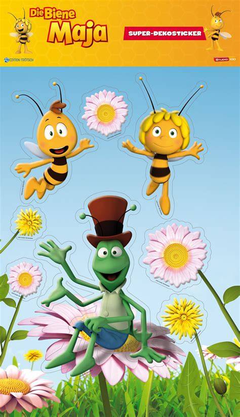 Die Biene Maja und ihre Freunde im Bienenstock