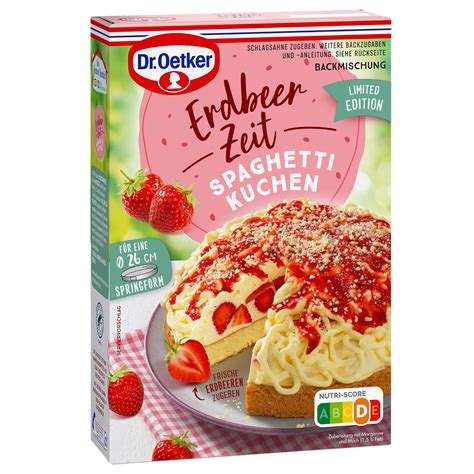 Die Dr. Oetker Backmischungs-Familie für Kuchen und Torten