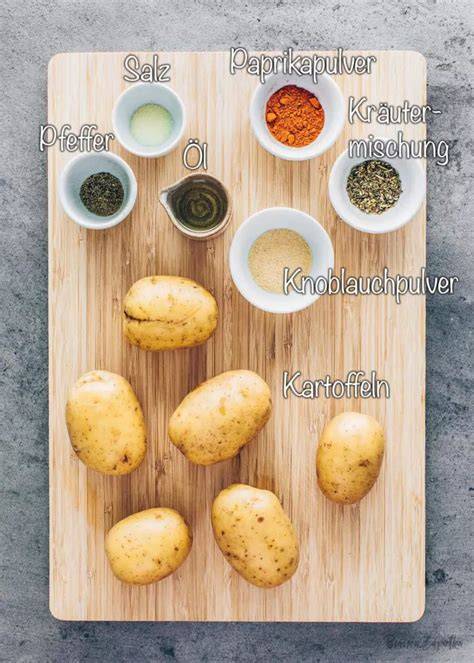 Die wichtigsten Zutaten: Salz, Paprikapulver, Trüffelpulver, Parmesan, Knoblauchpulver