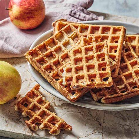 Dinkelwaffeln und Zutaten