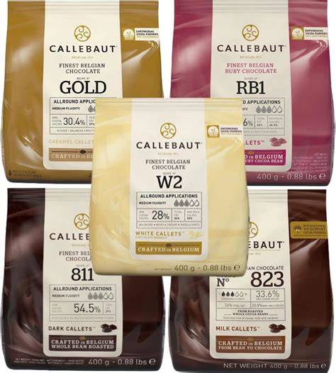 Diverse Callebaut Pralinenhohlkörper und Anwendungsideen im Überblick