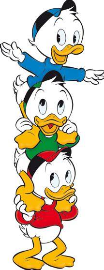 Donald, Tick, Trick und Track im Comic