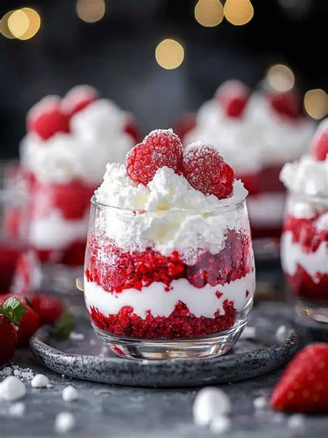 Donauwellen-Dessert im Glas: Das perfekte Highlight für jedes Buffet