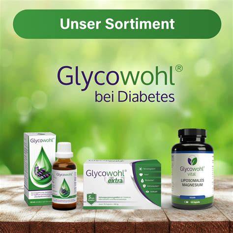 Dosierschema Glycowohl® Tropfen auf Zucker oder Brot