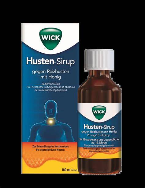 Dosierungsanleitung und Gebrauch des Wick Husten-Sirups