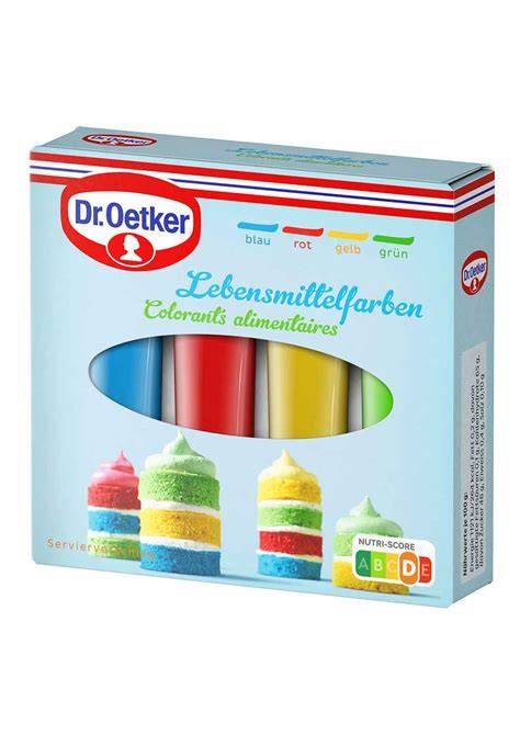 Dr. Oetker Lebensmittelfarbe Tuben