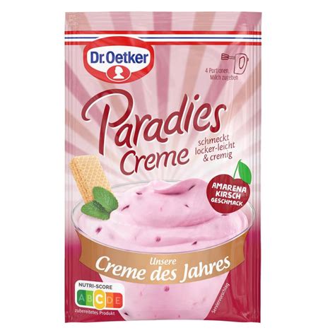 Dr. Oetker Paradiescreme Schoko - Produktdarstellung