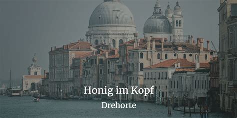 Drehorte Honig im Kopf, Karte mit Venedig
