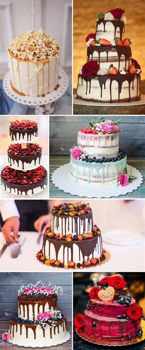 Drip Cake Inspirationen: Hochzeit, Geburtstag, Motto