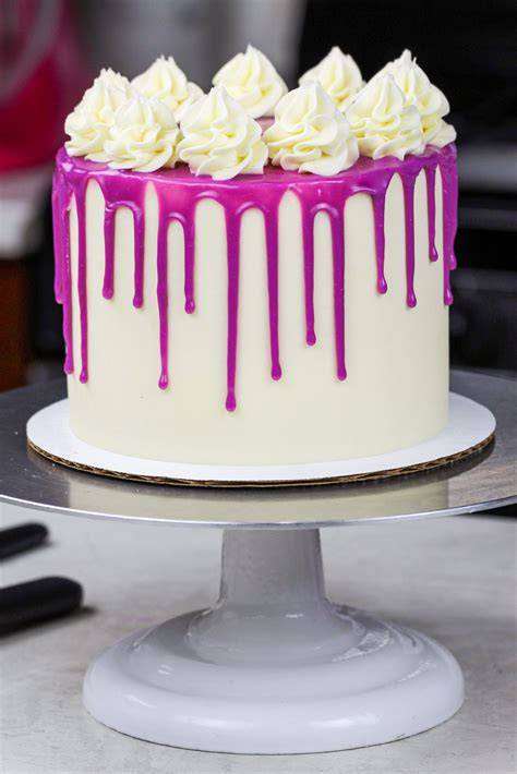 Drip Cake Technik und Ombré Icing