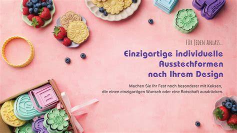 Druck mit Lebensmittelfarbe auf Butterkeks