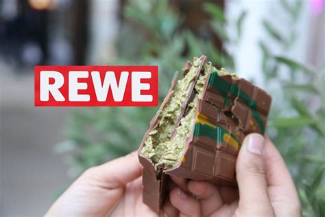 Dubai Chocolate Tafel im Rewe Supermarkt