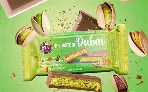 Dubai-Schokolade mit Pistaziencreme und Kadayıf