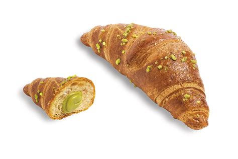 Dubai-Style Backwaren: Kuchen und Croissant mit Pistazienfüllung