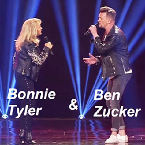 Duett-Auftritt Ben Zucker und Bonnie Tyler bei TV-Show