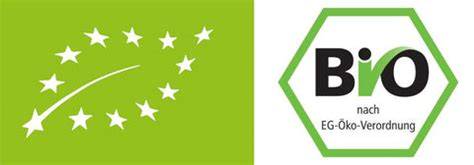 EU-Bio-Zertifizierung und Klima-Score Symbolik