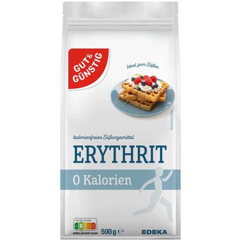 Edeka Erythrit Produkt- und Verpackungsübersicht