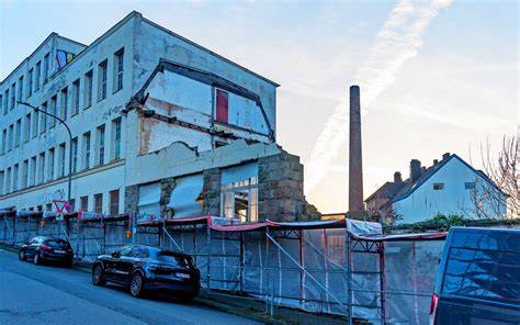Ehemalige Fabrikgebäude in Kleve, heute denkmalgeschützt