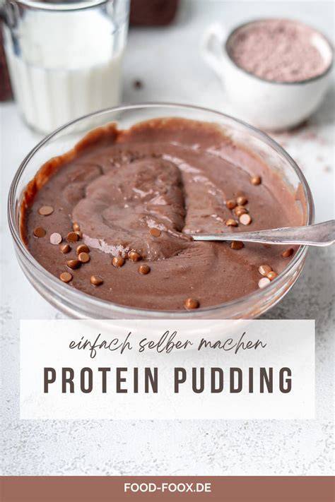 Einfrieren und Auftauen von High Protein Pudding