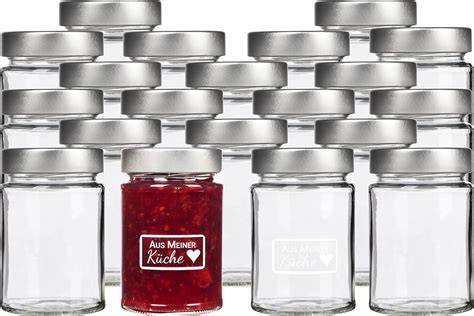 Eingefrorene Marmeladengläser für lange Frische