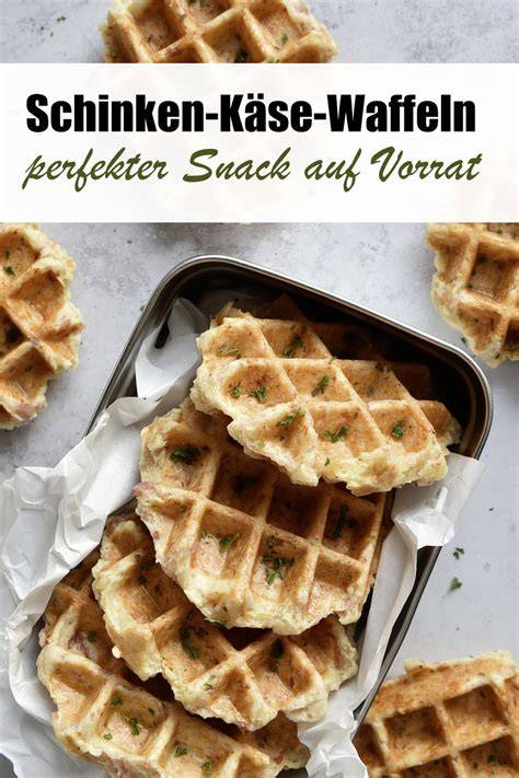 Eingefrorene Waffeln im Vorrat