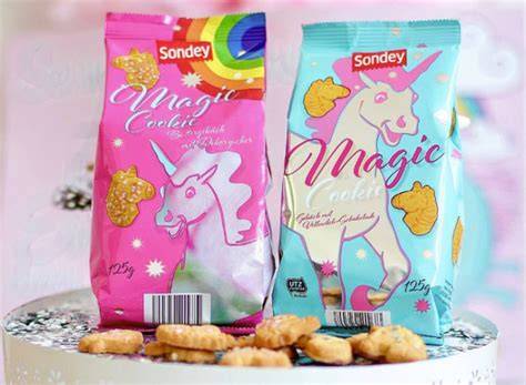 Einhorn-Pralinen und Einhorn-Kekse bei Lidl