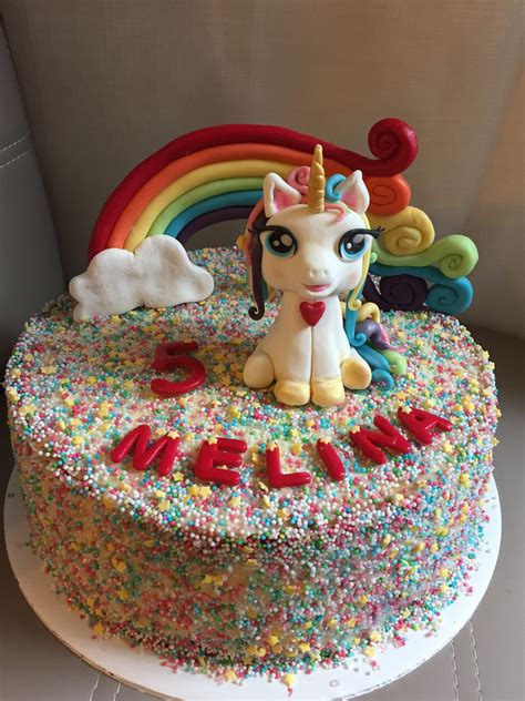 Einhorn-Torte - Endbild